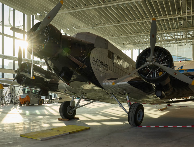 Ju-52 in Hangar